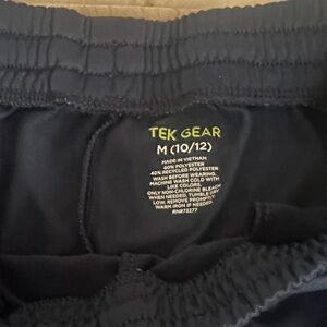 Tek Gear Dark Gray Elastic Waist Shorts